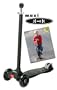 maxi kick Scooter - BLACK with Pilot Stick Steering. Winner of the Oppenheim Portfolio Gold and Platinum Seal Awards 2009