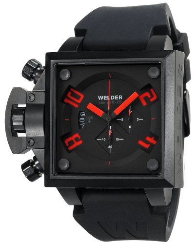 Welder by U-Boat K25 Chronograph Black Ion-Plated SS Mens Watch K25-4300