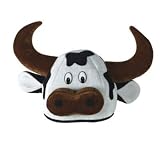 Cow Head Party Hat Adult
