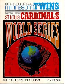1967 World Series Poster - St Louis Cardinals vs Minnesota Twins