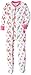 New Jammies Little Girls' Organic Cotton Footie Pajamas