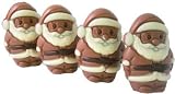Leonidas Belgian Chocolate Mini Santas (set of 4 - 40 grams each)