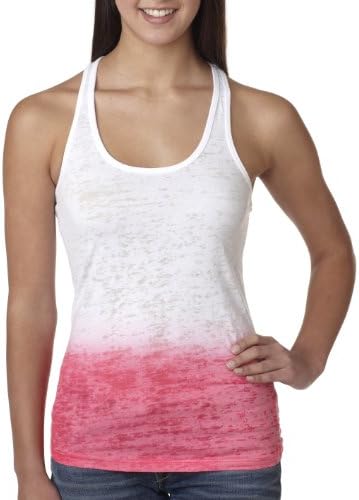 Next Level 6532 Lady Ombre Burnout Tank