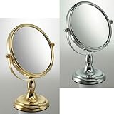 (109215) Premier Short Round Mirror 10x Magnification Chrome