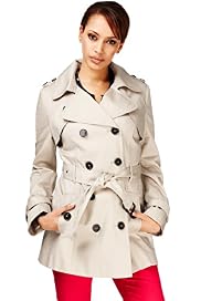 Pure Cotton Double Breasted Stormwear™ Trench Mac with Belt