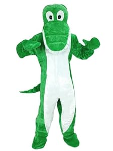 KROKODIL KOSTÜM GR. M - L FASCHING KARNEVAL MASKOTTCHEN FASCHINGSKOSTÜM NEU