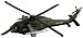 Blackhawk Helicopter Pullback, Light Green Camouflage