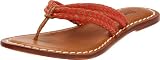 Bernardo Womens Miami Woven Combo Thong Sandal Sandal