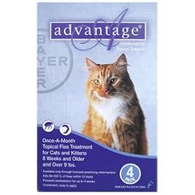 Advantage Flea Drops For Cat Over 9 lbs.