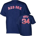 Boston Red Sox David Ortiz Navy Youth T-Shirt