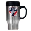FC Dallas MLS 16oz Stainless Steel Travel Mug - Primary Team Logo FC Dallas MLS 16oz Stainless Steel Travel Mug - Primary Team Logo