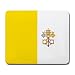 Vatican Holy City Flag Mouse Pad