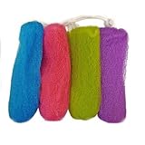 Aquasentials Exfoliating Mesh Soap Saver Pouch (4pk)(Color Assorted)