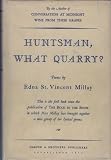 Huntsman, What Quarry?