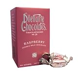 Dilettante Chocolates Raspberry Double Milk Chocolate Truffle Cremes, 10oz Box