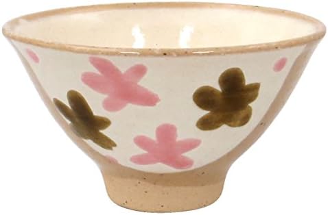 Gyokuyou Hasami seen quenching Rui seafood kiln color glaze flower rice bowl small 52297