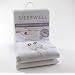Sleepwell Luxury 100 Percent Cotton King Size Heated Mattress Cover with Intelliheat Technology and Dual Control