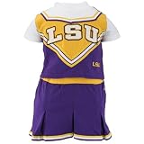 Nike LSU Tigers Two Tone Infant Girls Two-Piece Cheerleader Dress