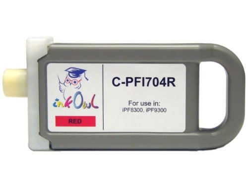 InkOwl � - Compatible Ink Cartridge Replacement for CANON PFI-704R (700ml, red) for imagePROGRAF iPF8300, iPF9300 printers On Sale