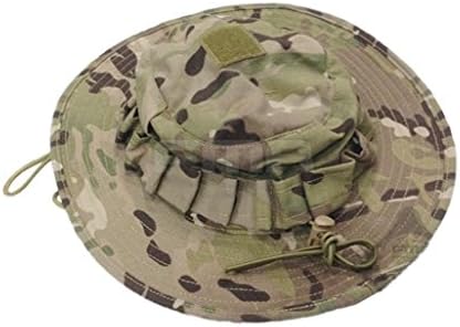TEHL Tactical Head Wear/Boonie Hat Cap For Wargame,Sports,Fishing and Outdoor Activties/ Army Fan Hat Hactics (Jungle camo, L)