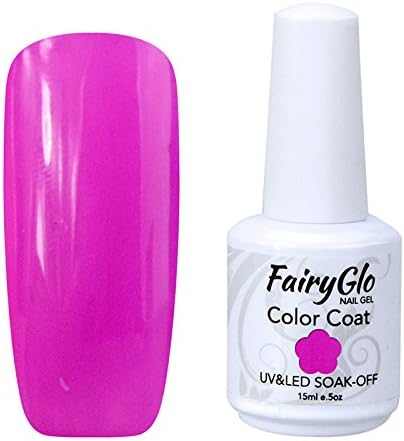 FairyGlo Gelpolish Long-lasting Gel Nail Polish Soak Off UV LED Nail Art Eco-friendly Manicure Lacquer 15ml 1620