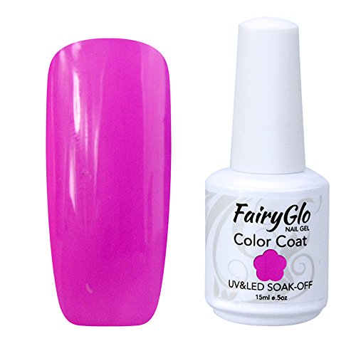 FairyGlo Gelpolish Long-lasting Gel Nail Polish Soak Off UV LED Nail Art Eco-friendly Manicure Lacquer 15ml 1620