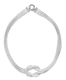 MILLE LUCCI: *ITALIAN LOVE KNOT NECKLACE*