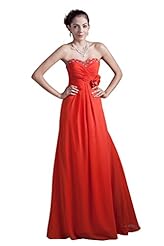 Sweetheart Chiffon Evening Dress/Bridesmaid Dress 