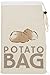 KitchenCraft Potato Bag, Canvas, Beige, 26 x 38 cm
