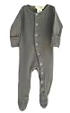 L'ovedbaby Gloved-Sleeve Overall, Gray 3-6 Months