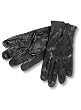 Interstate Leather Medium Men's Unlined Biker Gloves