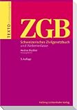 Produkt-Bild: Texto ZGB: Schweizerisches Zivilgesetzbuch und Nebenerlasse