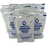 DATREX Emergency Water Pouch for Disaster or Survival, 125 ml Each