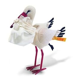 Collectible Stork: The perfect gift to celebrate a new baby arrival! by