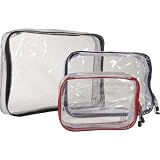 Lewis N. Clark 3 Piece PVC Packing Cube Set