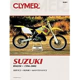 CLYMER REPAIR SERVICE MANUAL SUZUKI RM250 96-02 by CLYMER