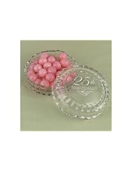 Buy 25th Anniversary Square Candy Dish