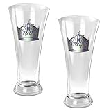Los Angeles Kings 2 Piece Glass Pilsner Set