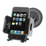 Fosmon Windshield Car Mount Holder with Large Suction Cup for Apple iPhone 4 / iPhone 4G HD Smartphone