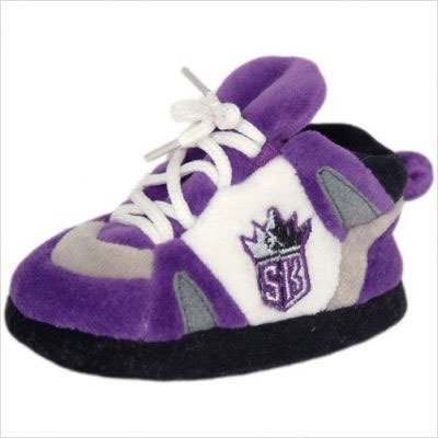 Comfy Feet SKI03 Sacramento Kings Baby Slipper in Purple / White / Black Size: One Size Fits All