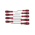 Wiha 46799 3K Ball End Hex Drivers with SoftGrip Handles, 9-Piece