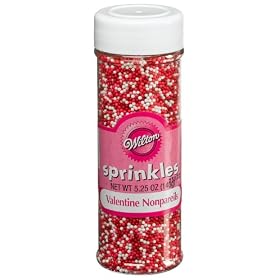 Wilton Valentine Nonpareils 5.25 Ounce Sprinkles