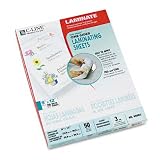 C-LINE PRODUCTS, INC / CLI65003 / Cleer Adheer Laminating Film, 3mm, 9 x 12, 50/box / Sold as 1 BX
