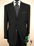**NEW VALENTINO MADE IN ITALY AUSTRALIAN WORSTED WOOL / SILK**2009 SIGNATURE MEN SUIT**Best Deal For Mens Suits**100% Worsted Wool / Silk**Super 150'S**Hand Tailored**Two Button Flat Front Pants**A Perfect Suit At Lowest Online Price**Canvas Front**FOR YEAR ROUND USE**BLACK STRIPE