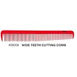 iTech Wide Tooth Cutting Ceramic Carbon Comb Static- + A-Viva Magic 4 Sided Nail Buffer