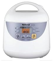 National 電子ジャー炊飯器（0.54L・3合炊き） ブルー SR-CK05-A