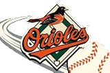 Baltimore Orioles 20"X30" Tufted Rug Tough Acrylic Material W/Non-Slip Foam Rubber Backing