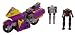 Transformers Armada Supercon SIDEWAYS with CROSSWISE and ROOK Mini-Con figures_s-3
