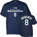 Matt Hasselbeck Reebok Name and Number Seattle Seahawks T-Shirt