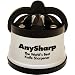 AnySharp Global World's Best Knife Sharpener (Silver)